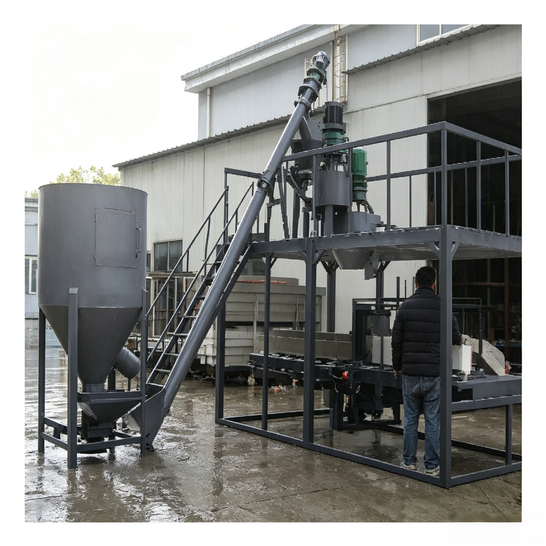 GH-02 Large-scale (Unattended) Automatic Mixing + Automatic Discharge and Shut-off + Heavy-duty Coating Machine
