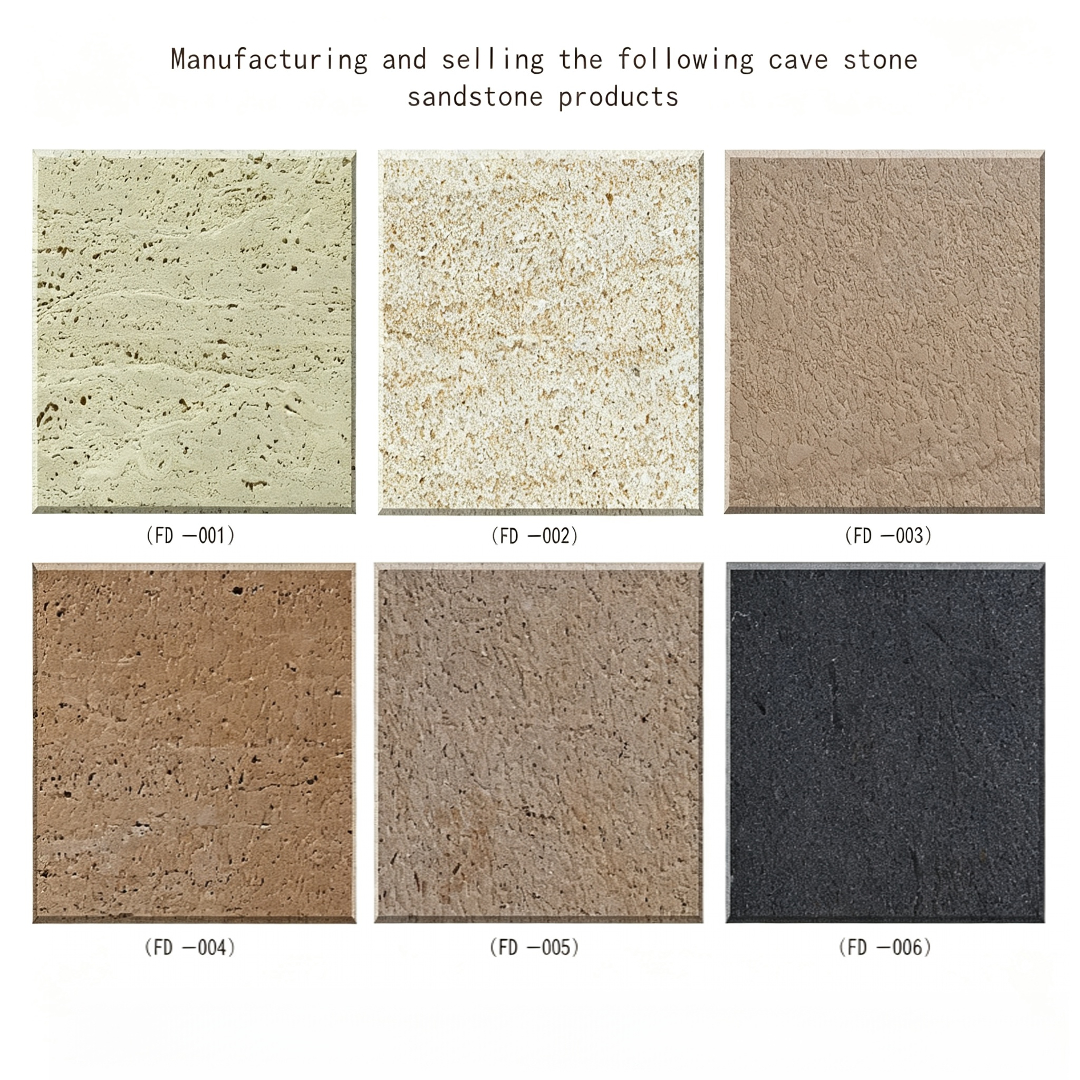 Imitation limestone sandstone